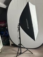 Bresser daglichtset  fotostudioset: lamp, statief etc, Audio, Tv en Foto, Fotografie | Fotostudio en Toebehoren, Ophalen of Verzenden