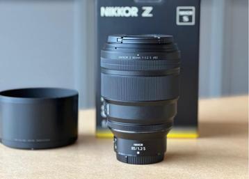 Nikon Z 85mm f/1.2S NIEUWSTAAT 85 1.2 beschikbaar voor biedingen