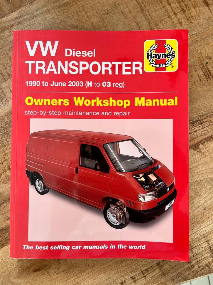 Haynes Manual VW Transporter Diesel 1990-2003, Auto diversen, Handleidingen en Instructieboekjes, Ophalen of Verzenden