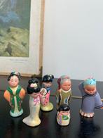 Miniatuur Chinese Beeldjes - Set van 6, Antiek en Kunst, Ophalen of Verzenden