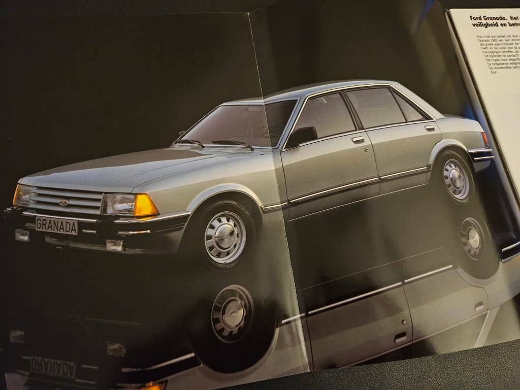 Brochure Ford Granada 1981, Ophalen of Verzenden, Zo goed als nieuw, Ford