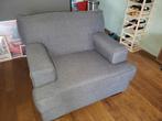 2 grijze Fauteuil's., Ophalen, Gebruikt, 75 tot 100 cm