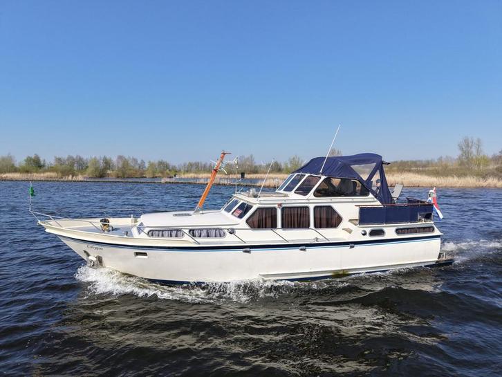 Valkkruiser 12.30 AK Cabrio (bj 1978), Watersport en Boten, Motorboten en Motorjachten, Gebruikt, 12 meter of meer, Overige brandstoffen