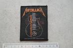 Metallica  James Hetfield guitar iron cross patch, Verzenden, Nieuw, Kleding