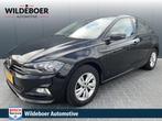 Volkswagen Polo 1.0 TSI 95 PK Comfortline + NAVI + AIRCO + C, Stof, Gebruikt, Zwart, Origineel Nederlands