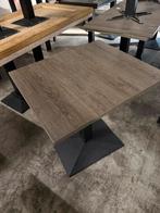 Horeca. Tafels, stoelen, krukken enz., Huis en Inrichting, Tafels | Eettafels, Minder dan 50 cm, Gebruikt, Vierkant, Tot twee personen