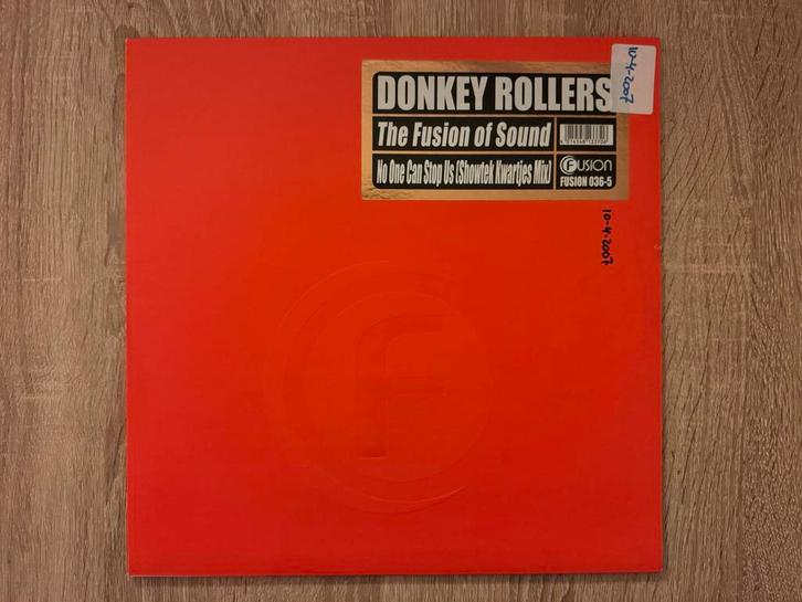 Donkey Rollers – The Fusion Of Sound / No One Can Stop Us, Cd's en Dvd's, Vinyl | Dance en House, Zo goed als nieuw, Dance Populair