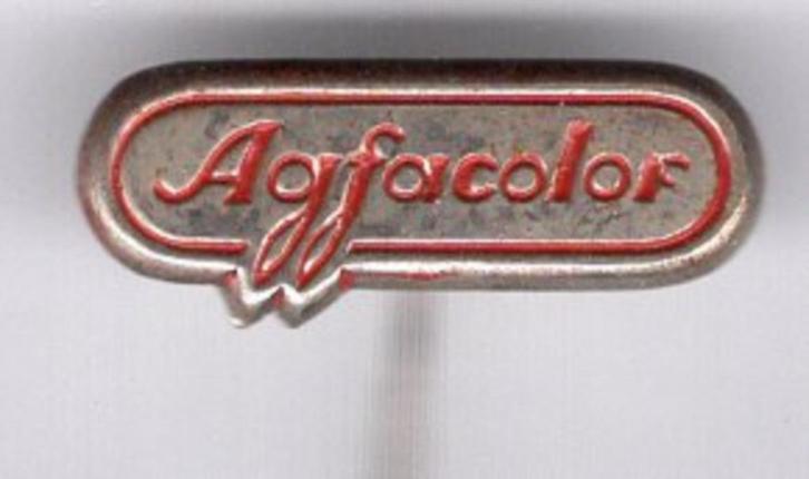 AGFA color blik foto/film speldje ( P_112 ), Verzamelen, Speldjes, Pins en Buttons, Nieuw, Speldje of Pin, Merk, Verzenden