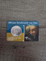 zilver coincard Rembrandt van Rijn Vijfje, Ophalen of Verzenden