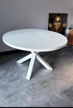 Ronde Eettafel - 130cm Diameter, Ophalen, Gebruikt, 100 tot 150 cm, Rond