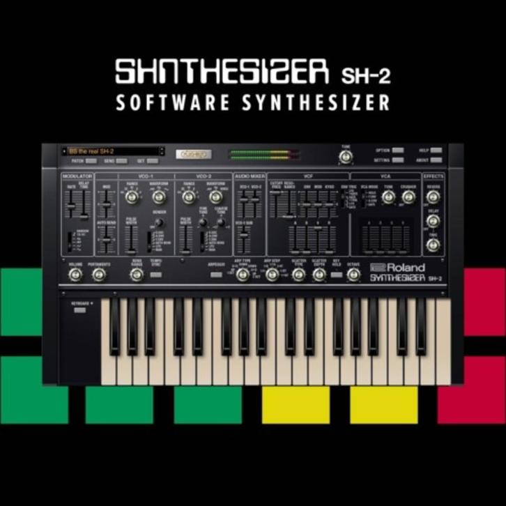 Roland  SH-2 Software Synthesizer, Computers en Software, Audio-software, Nieuw, Windows, Verzenden