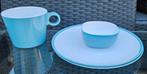 Mepal flow nordic green servies delen, Ophalen of Verzenden, Zo goed als nieuw