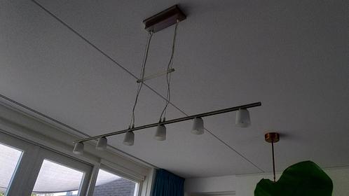 Mooie hanglamp incl. 6 philips G4 LED, Huis en Inrichting, Lampen | Hanglampen, Gebruikt, 50 tot 75 cm, Metaal, Ophalen