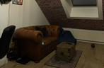 Chesterfield cognac 2.5 zits, Ophalen, 75 tot 100 cm, 200 tot 250 cm