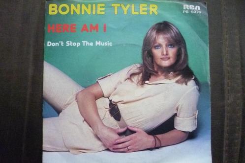 bonnie tyler - here am i, Cd's en Dvd's, Vinyl Singles, Zo goed als nieuw, Single, Overige genres, 7 inch, Ophalen of Verzenden