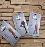 duParc Set van 3 zwarte Panty's    maat 46/48   nieuw!, DuParc, Verzenden, Zwart, Nieuw