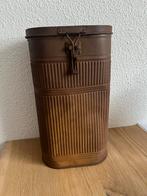 Ww2 gasmasker blik van zeldzame AFM 34 gasmasker, Ophalen of Verzenden, Landmacht, Overige gebieden