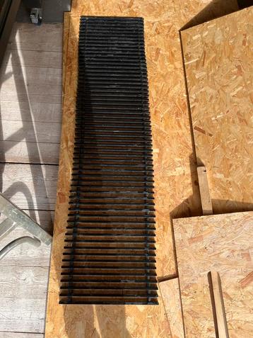 Convectorput Radiatorput rooster zwart aluminium rolrooster beschikbaar voor biedingen