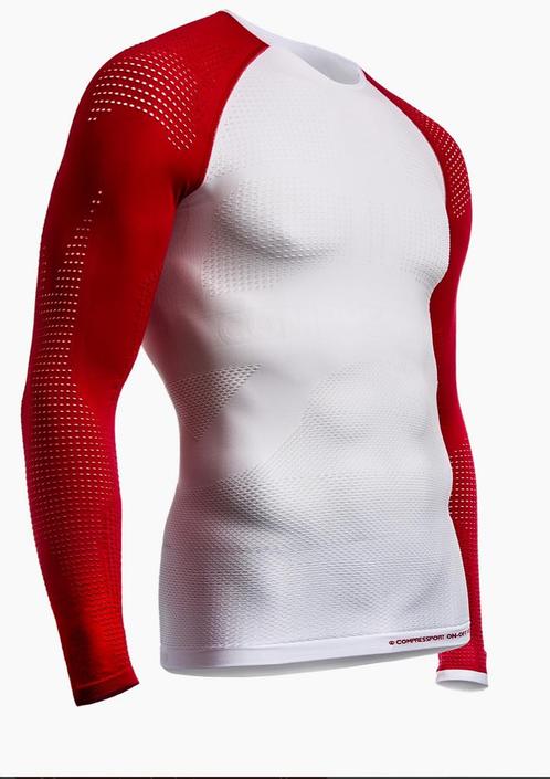 COMPRESSPORT ON/OFF MULTISPORT ONDERSHIRT LANGE MOUWEN XS, Sport en Fitness, Loopsport en Atletiek, Nieuw, Kleding, Overige merken