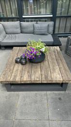 LIFE buitentafel teakhout 140x140 cm, Ophalen, 100 tot 150 cm, Teakhout, 50 tot 100 cm