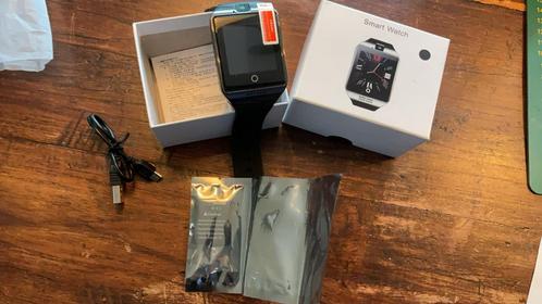 Smartwatch,nieuw. Nooit gedragen,zwart, Sieraden, Tassen en Uiterlijk, Smartwatches, Zo goed als nieuw, Android, Zwart, Stappen