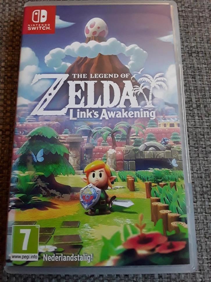 Nintendo Switch Game The Legend Of Zelda Link's Awakening, Spelcomputers en Games, Games | Nintendo Switch, Zo goed als nieuw