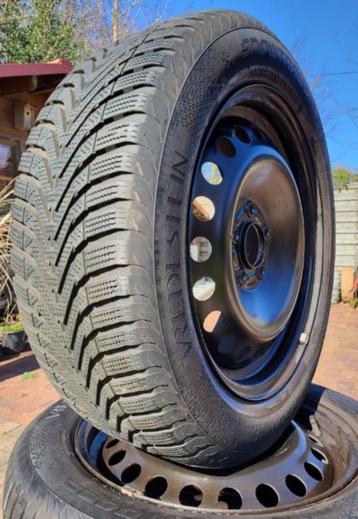 4 Winterbanden op 5x108 16" Stalen velg Ford Volvo 6mm (161) beschikbaar voor biedingen
