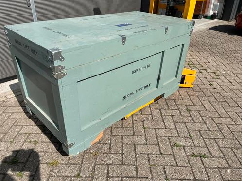 Grote Sterke transportkist !, Huis en Inrichting, Woonaccessoires | Kisten, Gebruikt, 75 cm of meer, 75 tot 100 cm, 100 tot 150 cm
