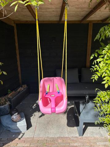 Set van 2; Roze Little likes 2 in 1 groeischommels beschikbaar voor biedingen