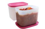 Tupperware diepvriesdozen per 2, inhoud 1,1 liter, Huis en Inrichting, Keuken | Tupperware, Ophalen of Verzenden, Nieuw