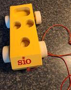 #houten #trekauto, #Sio, #vintage, Ophalen of Verzenden, Gebruikt, Duw- of Trekspeelgoed