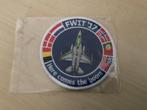 KLU LUCHTMACHT BADGE EMBLEEM F-16 FWIT, Ophalen of Verzenden, Nieuw, Patch, Badge of Embleem