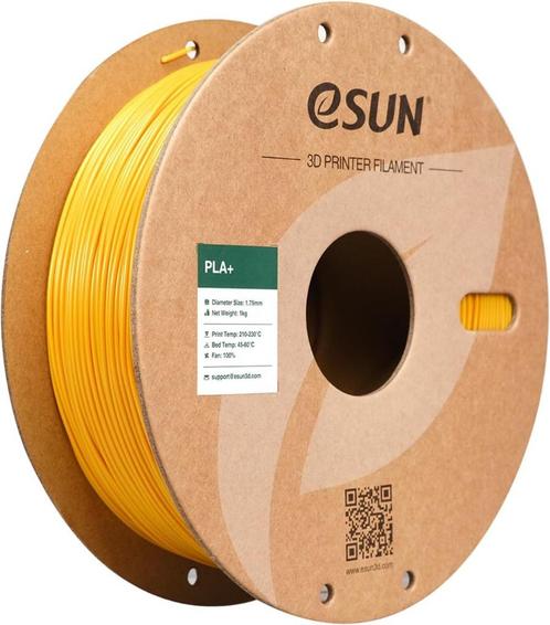 YELLOW eSUN PLA+ filament! 1kg NEW, Computers en Software, 3D-printerbenodigheden, Nieuw, Ophalen of Verzenden