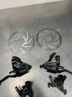 Shimano 2 x 8 shifterset + remklauwen schijf, 1 speler, Ophalen of Verzenden, Nieuw