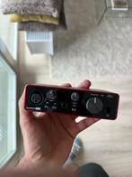 Focusrite Scarlett Solo 3rd Gen, Computers en Software, Geluidskaarten, Ophalen of Verzenden, Zo goed als nieuw