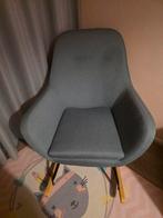 Jysk NEBEL Schommelstoel Lichtblauw/Grijs, Huis en Inrichting, Fauteuils, Ophalen, Overige materialen, 75 tot 100 cm, Zo goed als nieuw