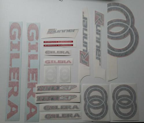 Stickerset Gilera Runner SP PRO compleet, Motoren, Accessoires | Stickers, Ophalen of Verzenden