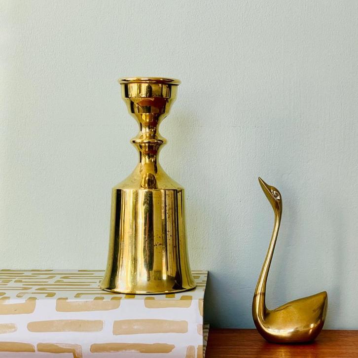 xl vintage Mid Century KANDELAAR Quistgaard Boyes Denmark, Huis en Inrichting, Woonaccessoires | Kandelaars en Kaarsen, Gebruikt