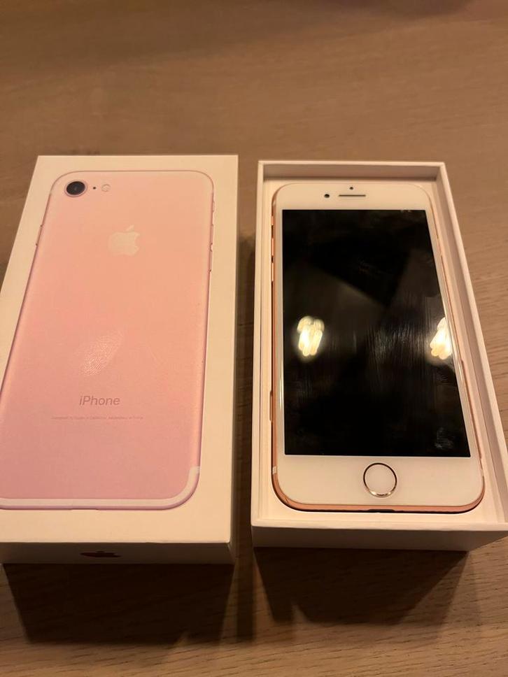 iPhone 7 Rosé 32GB - Krasvrij & Goede Batterij, Telecommunicatie, Mobiele telefoons | Apple iPhone, Zo goed als nieuw, 32 GB, Zonder abonnement