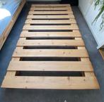 Pallet bed, Huis en Inrichting, Ophalen, 140 cm, Zo goed als nieuw, Twijfelaar
