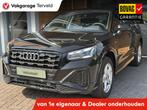 Audi Q2 35 TFSI 150PK S Line,App.Adapcruise,Camera,, 4 cilinders, 150 pk, Leder en Stof, Zwart