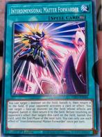 Yu-Gi-Oh! Interdimensional Matter Forwarder INFO 1st Edition, Verzenden, Zo goed als nieuw, Losse kaart