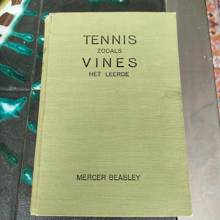 Tennis Zooals Vines Het Leerde - Mercer Beasley, Boeken, Sportboeken, Gelezen, Balsport, Ophalen