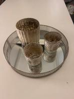 Tray met waxinelichthouders van Riviera Maison, Ophalen, Overige materialen, Gebruikt, Overige kleuren