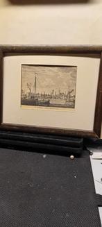 Leuke oude gravure van Spaarndam, Antiek en Kunst, Ophalen of Verzenden