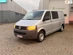 Volkswagen Transporter 2.0 TDI L2H1 DC Trendline, Auto's, Voorwielaandrijving, Stof, Gebruikt, Zwart