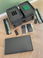 Naber Cox Base 360 K/600-2 afvalverzamelaar met bio deksel, Huis en Inrichting, Keuken | Keukenelementen, Ophalen, Zwart, 50 tot 100 cm