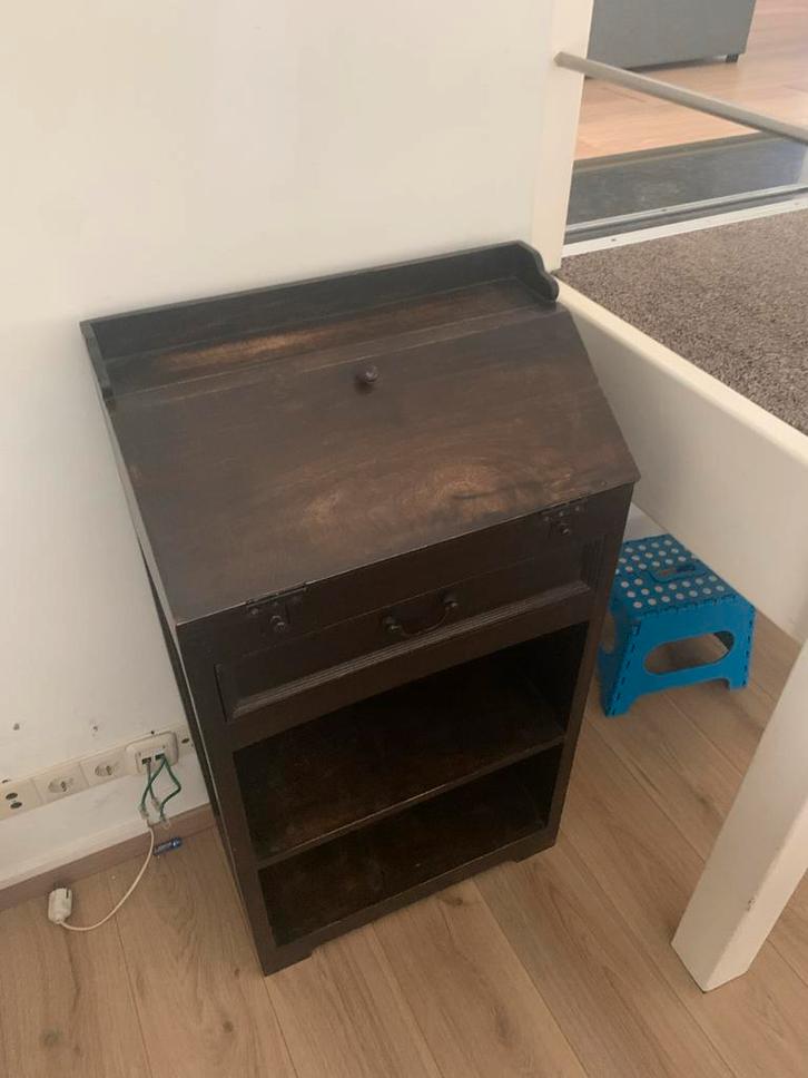 Klepsecretaire in Klassieke Stijl, Huis en Inrichting, Kasten | Boekenkasten, Gebruikt, 50 tot 100 cm, 100 tot 150 cm, 25 tot 50 cm