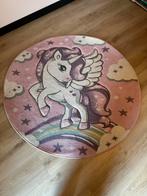 Unicorn vloerkleed 160 cm rond, Huis en Inrichting, Stoffering | Tapijten en Kleden, Ophalen of Verzenden