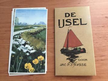 Jac.P Thysse, de IJsel, 6 ansichtkaarten, uitg.Verkade beschikbaar voor biedingen